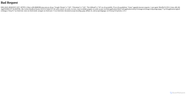 Security scan screenshot of https://rc08-49466380.oray.com