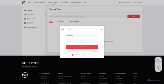 Security scan screenshot of https://moyaikona.ru/wp-content/app/sf_marley/sf_marley/?email=hej@bloggz.se