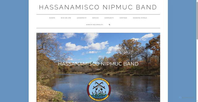 Security scan screenshot of https://nipmuc.gov/