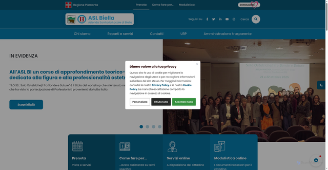 Security scan screenshot of https://aslbi.piemonte.it/