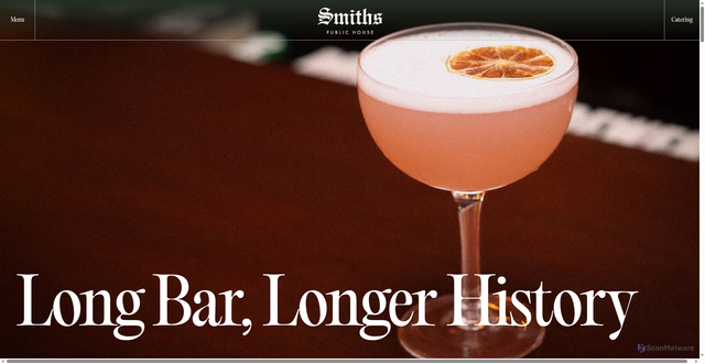 Security scan screenshot of https://www.smithspublichouse.com/