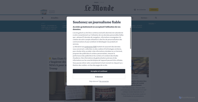 Security scan screenshot of https://vinciautoroutes-impaye.com/