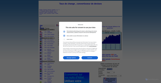 Security scan screenshot of https://rateq.com