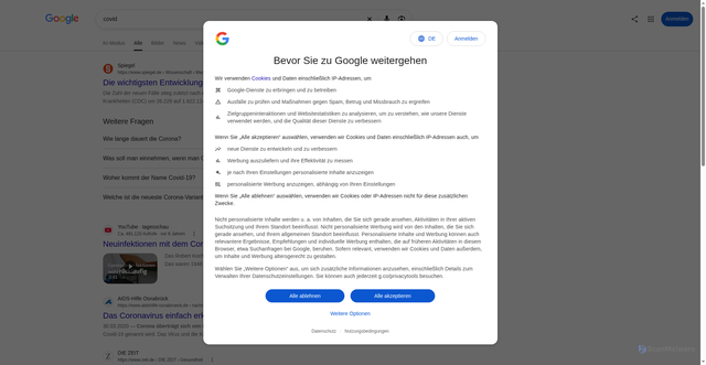 Security scan screenshot of https://ausff.firebaseapp.com/