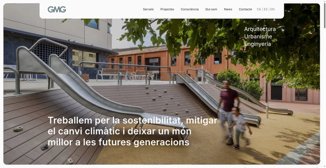 Security scan screenshot of https://www.gmg.cat/