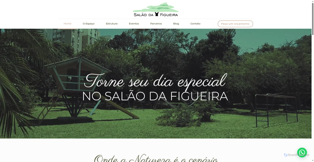 Security scan screenshot of https://salaodafigueira.com.br/