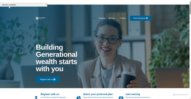 Security scan screenshot of https://REALEXPRESSCAPITAL.ORG