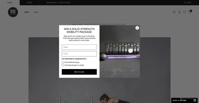 Security scan screenshot of https://solidstrengthequipment.co.nz/blog/what-is-hyrox-the-fitness-race-for-every-body/