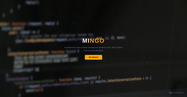 Security scan screenshot of https://mingo-pro-yzdzss3ryz.edgeone.dev/