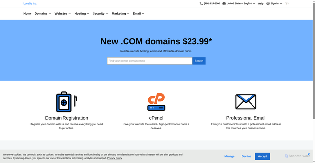 Security scan screenshot of https://omro-wi.gov/