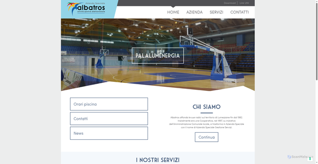 Security scan screenshot of https://www.asalbatros.it/