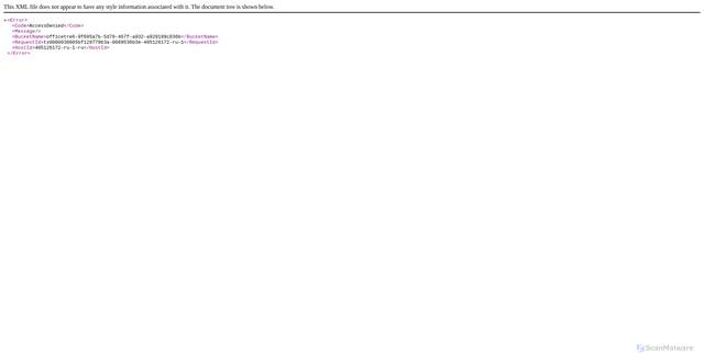Security scan screenshot of 981413-officetre6.tmweb.ru