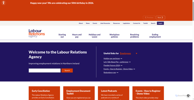 Security scan screenshot of https://www.lra.org.uk/