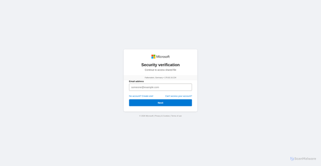 Security scan screenshot of http://topstarjeff.github.io/Mic/Microsoft.html