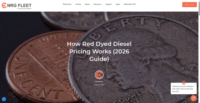 Security scan screenshot of https://cnrgfleet.com/how-red-dyed-diesel-pricing-works/