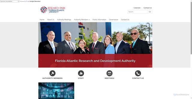 Security scan screenshot of https://www.farda.gov/