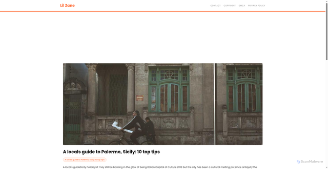 Security scan screenshot of https://bintangtrendblog-dpkzwxeonaup.edgeone.app/a-locals-guide-to-palermo-sicily-10-top-tips.html