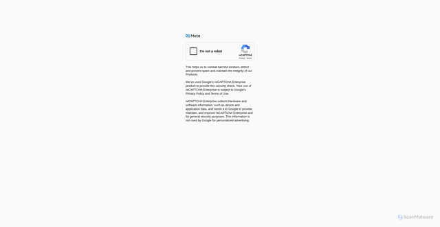 Security scan screenshot of https://meta-transparency-review.web.app/