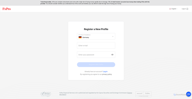 Security scan screenshot of https://iz-platform.com/link2/