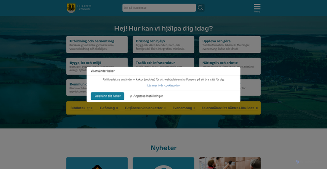 Security scan screenshot of https://www.lillaedet.se/