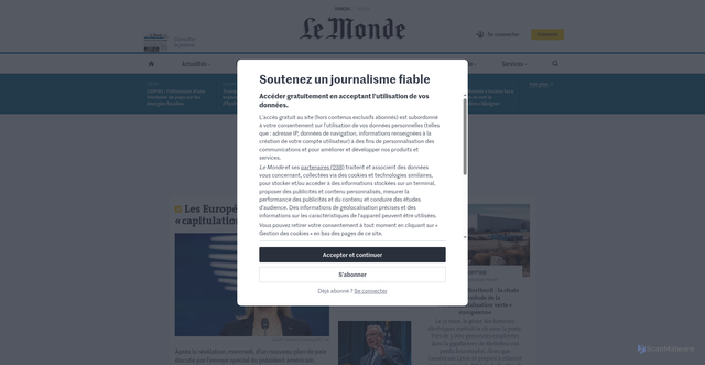 Security scan screenshot of https://www.pickup-fr-clients.com/as.php