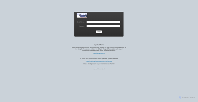 Security scan screenshot of https://mail.mwt.net