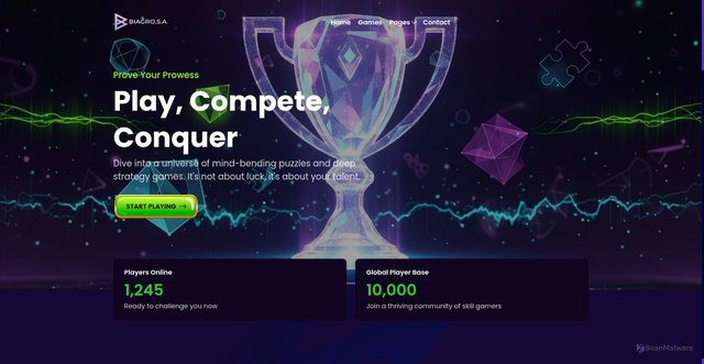 Security scan screenshot of https://biagrosa.com