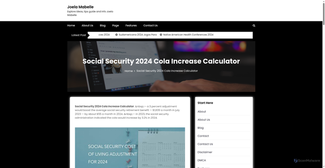 Security scan screenshot of https://ivonneysimona.pages.dev/nagjawz-social-security-2024-cola-increase-calculator-photos-jxjcmcb/