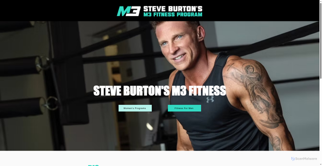 Security scan screenshot of https://www.steveburtonm3.com/bio