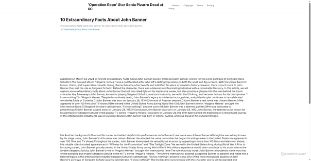 Security scan screenshot of https://grandfuelblog-dpbi24tgk9wb.edgeone.app/10-extraordinary-facts-about-john-banner.html
