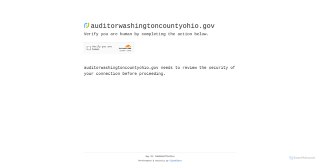 Security scan screenshot of https://auditorwashingtoncountyohio.gov/