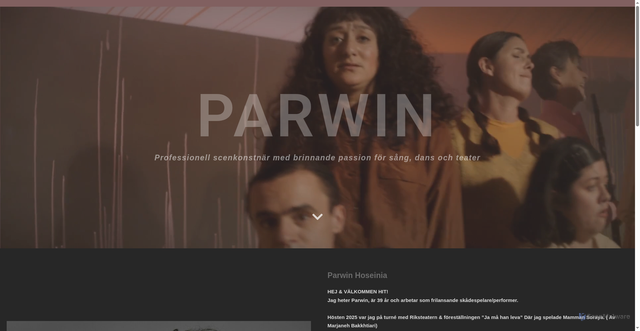 Security scan screenshot of https://parwin.se