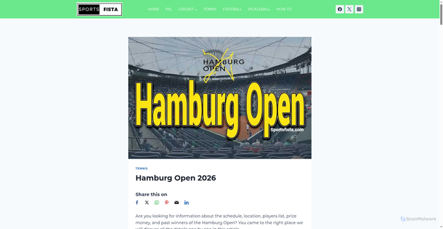 Security scan screenshot of https://sportsfista.com/hamburg-open/
