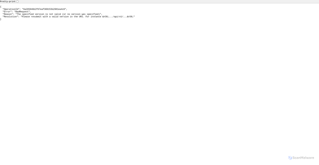 Security scan screenshot of alpha-uswe.dev-datahub.capdev-connect.aveva.com