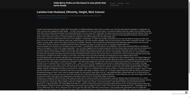 Security scan screenshot of https://garyshouldershugo-dzjtp4eikm.edgeone.app/15505-lanisha-cole-husband-ethnicity-height-nick-cannon.html