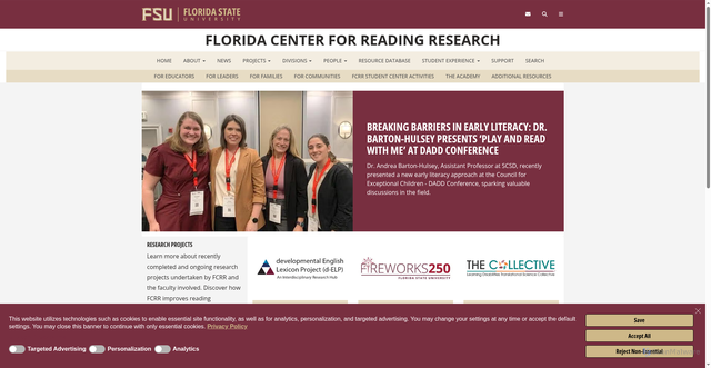 Security scan screenshot of https://fcrr.org/
