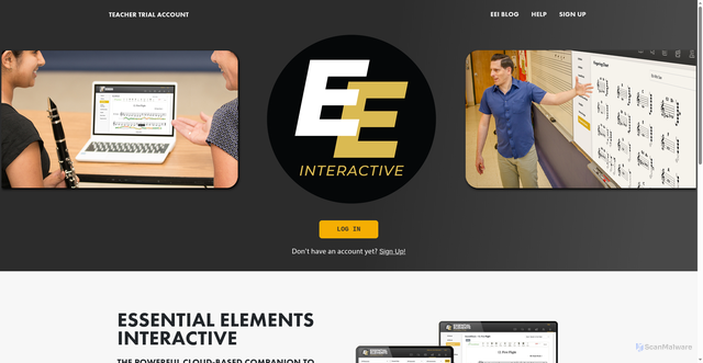 Security scan screenshot of https://essentialelementsinteractive.com