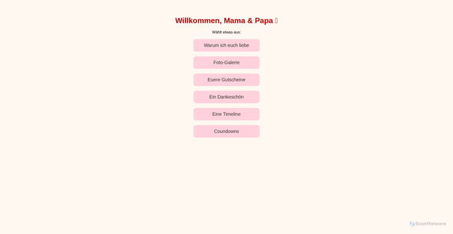 Security scan screenshot of https://weihnachtsgeschenkeltern2025-96lsuj4c08.edgeone.dev/