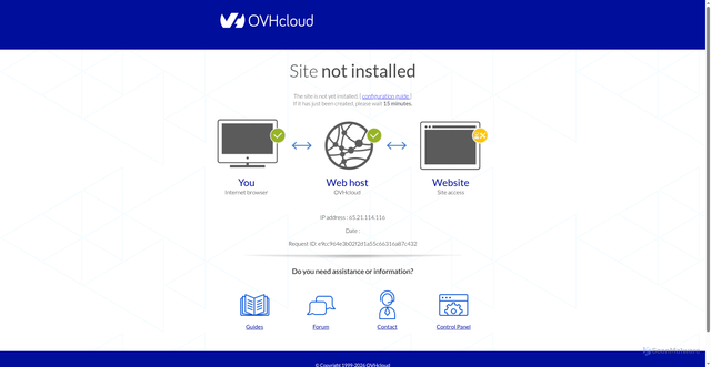 Security scan screenshot of https://populationmondiale.com