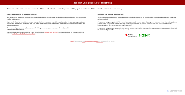 Security scan screenshot of https://rhui-2.microsoft.com