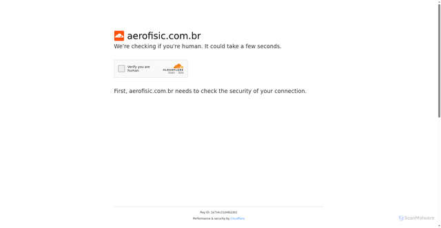 Security scan screenshot of https://www.aerofisic.com.br/