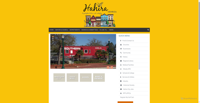 Security scan screenshot of https://hahiraga.gov/
