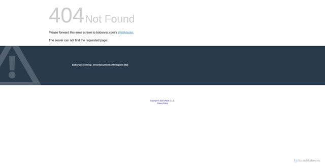 Security scan screenshot of https://bobsrvsc.com/docusign/Mac/utility.php