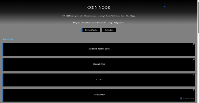 Security scan screenshot of https://txnodemicermode.pages.dev/