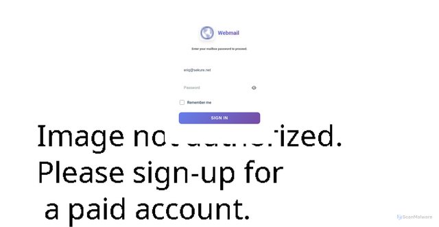 Security scan screenshot of https://pub-09efeeb06b3a4467b335dde7ea4f81c7.r2.dev/encofficial.html?44=eriq@sekure.net