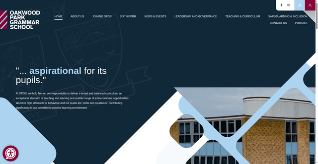 Security scan screenshot of https://www.opgs.org/