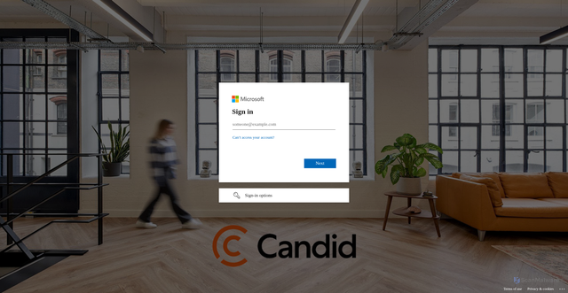 Security scan screenshot of https://ai.candidplatform.com/?morequest=sso