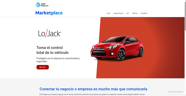 Security scan screenshot of https://flexcontrol.app/