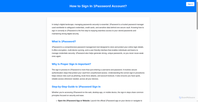 Security scan screenshot of https://1password-sign-in-accounts.pages.dev