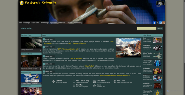 Security scan screenshot of https://ex-astris-scientia.org